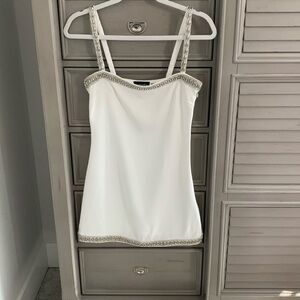 Retrofete Regina Dress - White Mermaid Shell